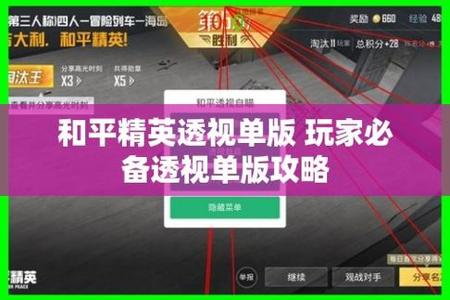 和平精英遇到外挂该如何运营(和平精英遇到外挂如何解决)